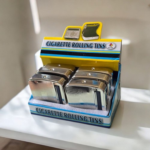 Cigarette rolling tin - 2x,